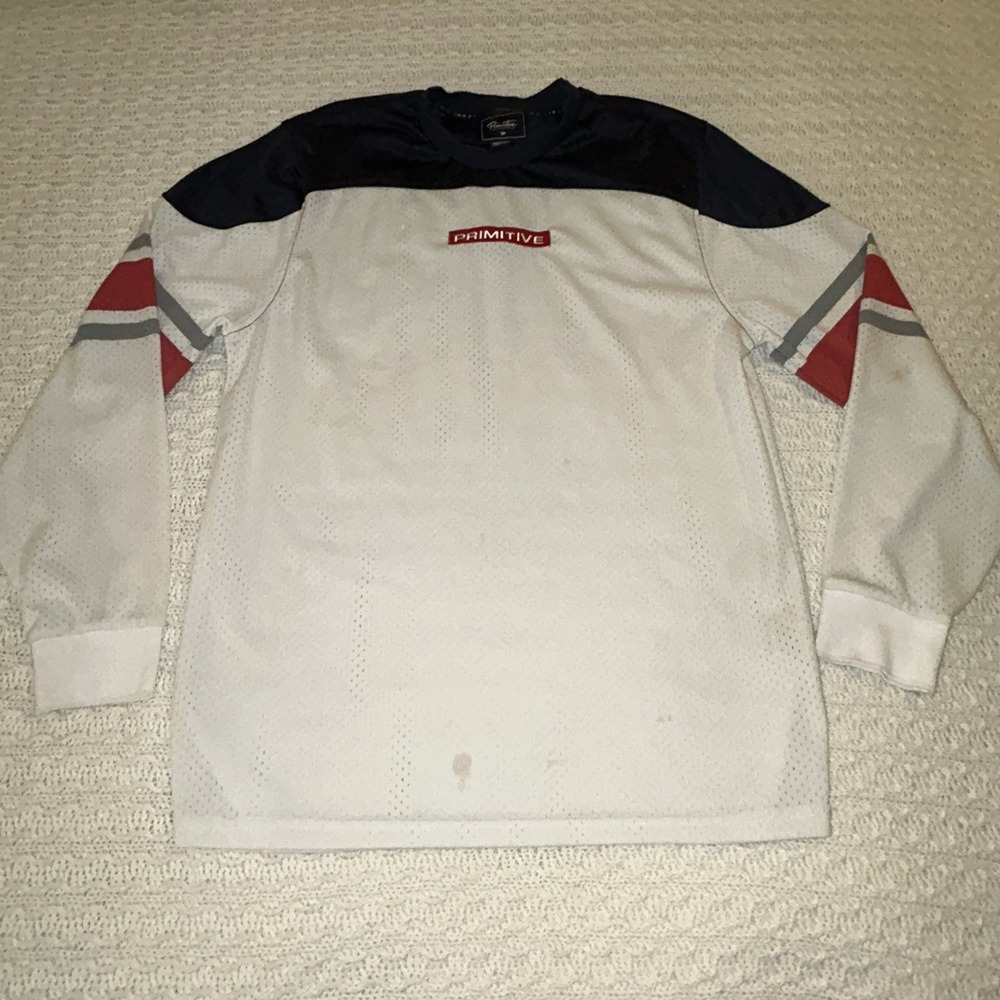 Primitive Skateboarding Jersey Mens Medium Small Stains On Front